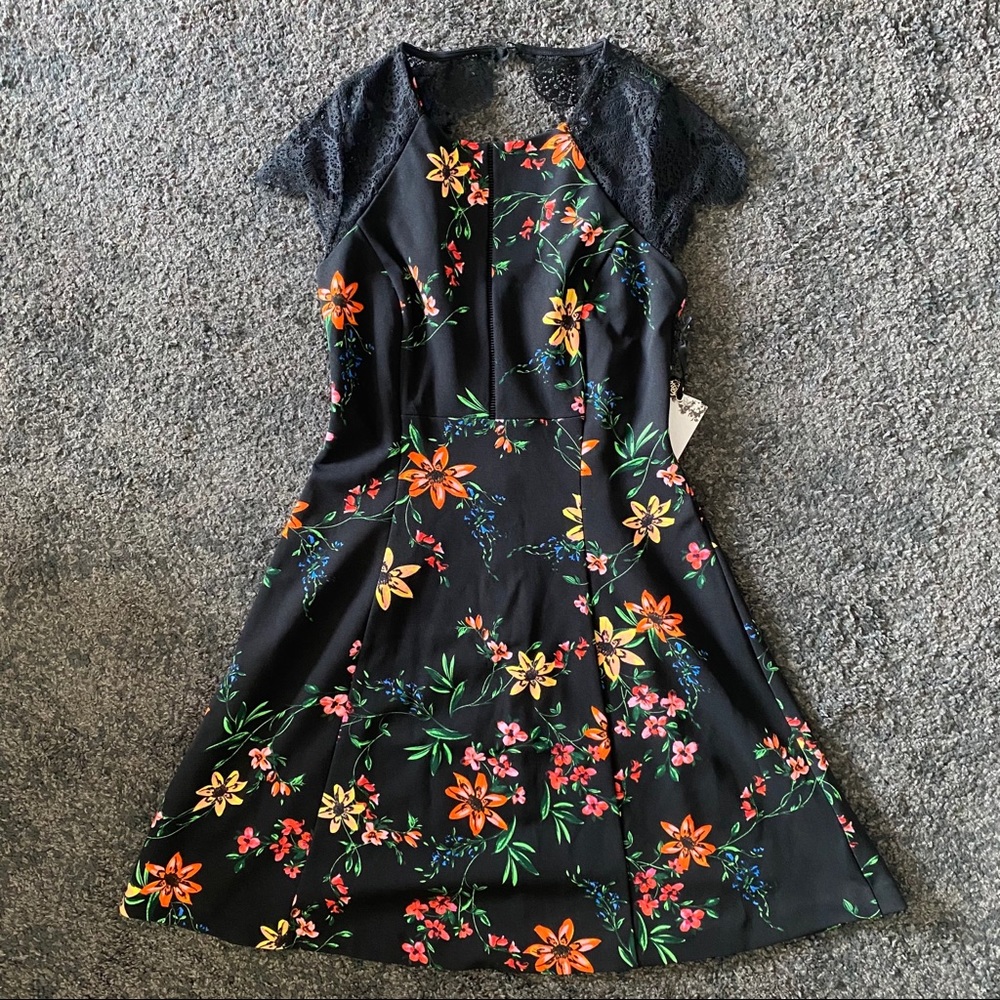 Kensie floral lace dress vacation July sale - Picture 4 of 6